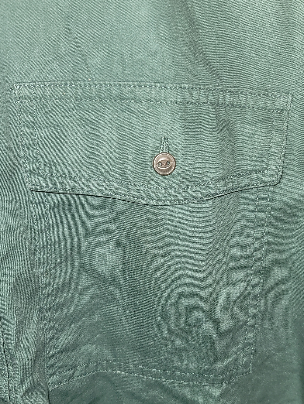 Universal Thread Forest Green Short-Sleeve Shirt - Picture 3 of 11